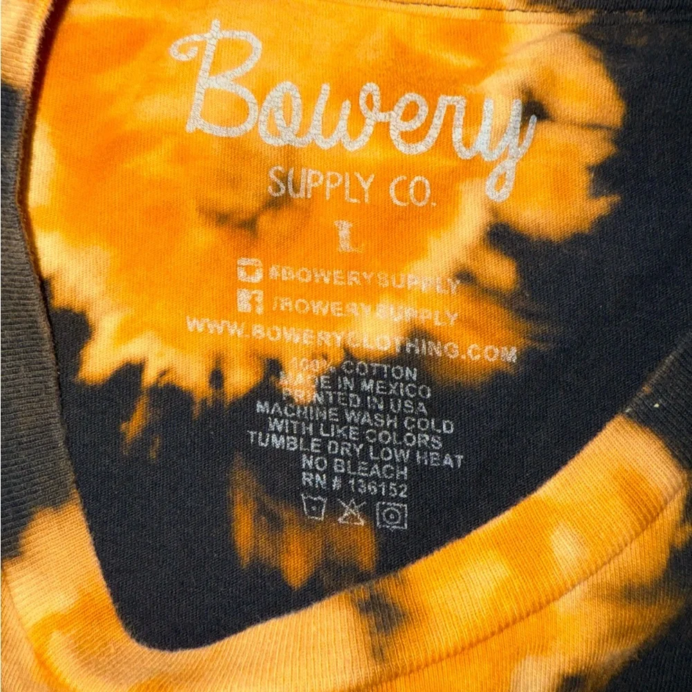 Amsterdam Graphic Men's Shirt - Black and Orange - Picture 3 of 3